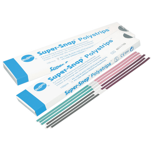 Shofu Super-Snap Polystrips | Ultra-Thin Finishing & Polishing Strips for Composite Restorations |