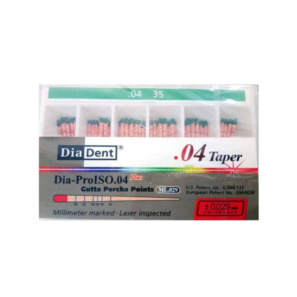 Diadent Gutta Percha Points 4% mdental