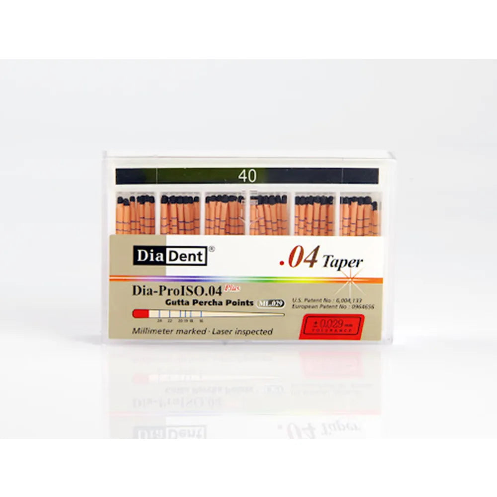 Diadent Gutta Percha Points 4% mdental