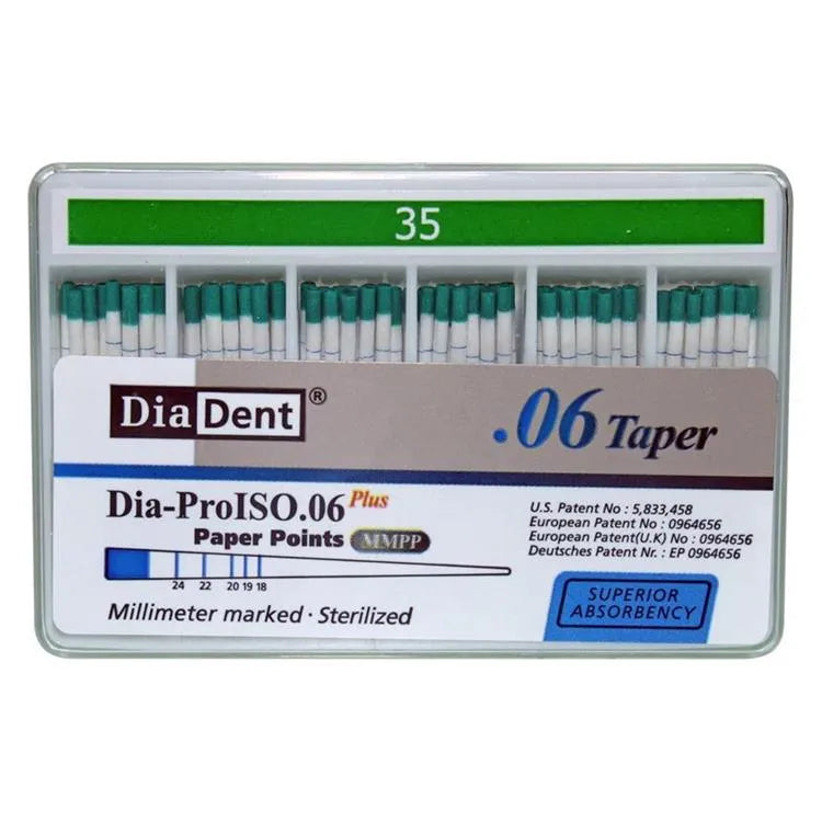 Diadent Paper Point  6% mdental