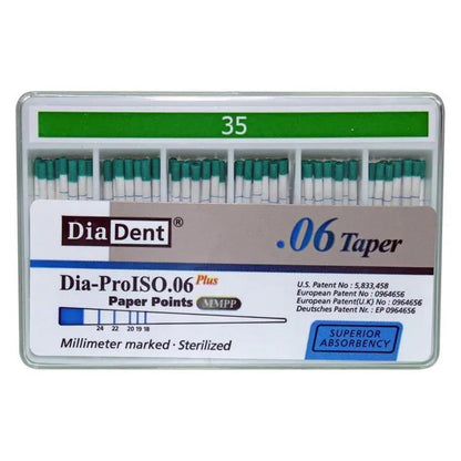Diadent Paper Point  6% mdental