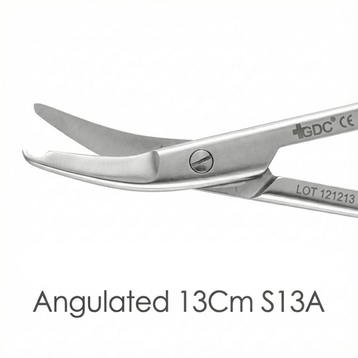 GDC Spencer Scissor for Suture Cutting Straight (S13) & Angular 13cm (S13A) | Dental Suture Removal Scissors