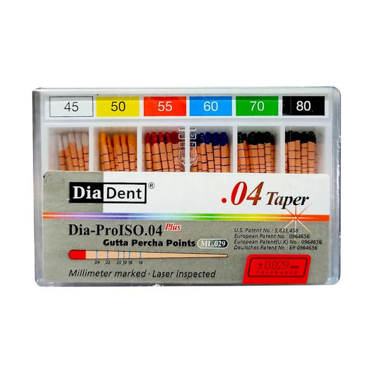 Diadent Gutta Percha Points 4% mdental