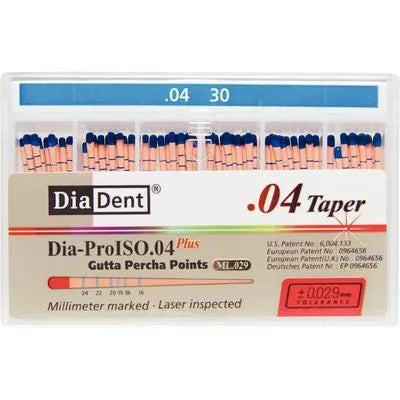Diadent Gutta Percha Points 4% mdental