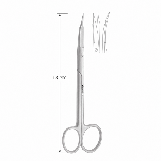 GDC Goldman Fox Scissor 13cm | Straight and Curved  Surgical Scissors