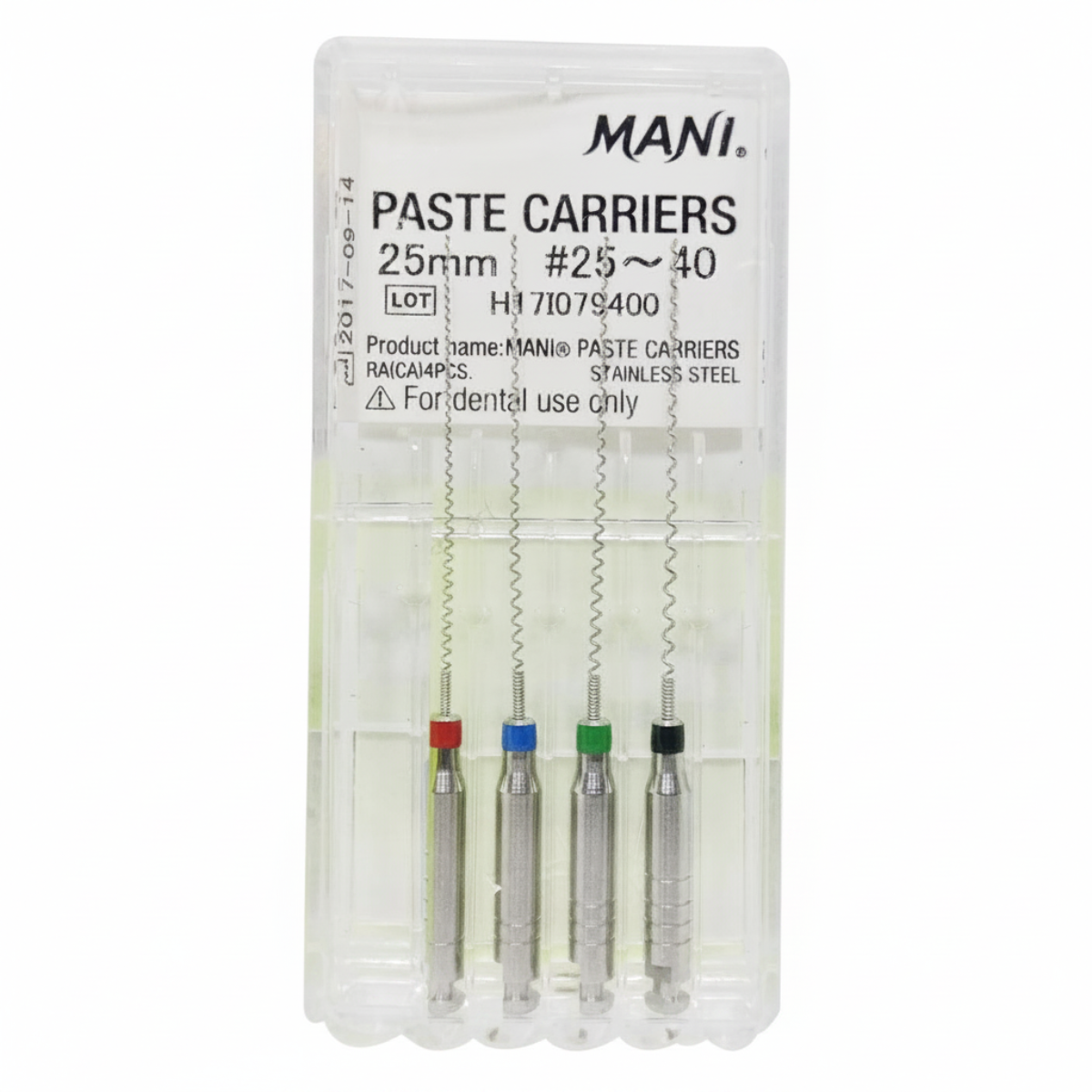 MANI Lentulo Spiral (Paste Carrier) | Endodontic Paste Carrier | Stainless Steel | Made in Japan