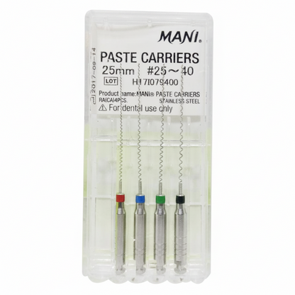 MANI Lentulo Spiral (Paste Carrier) | Endodontic Paste Carrier | Stainless Steel | Made in Japan