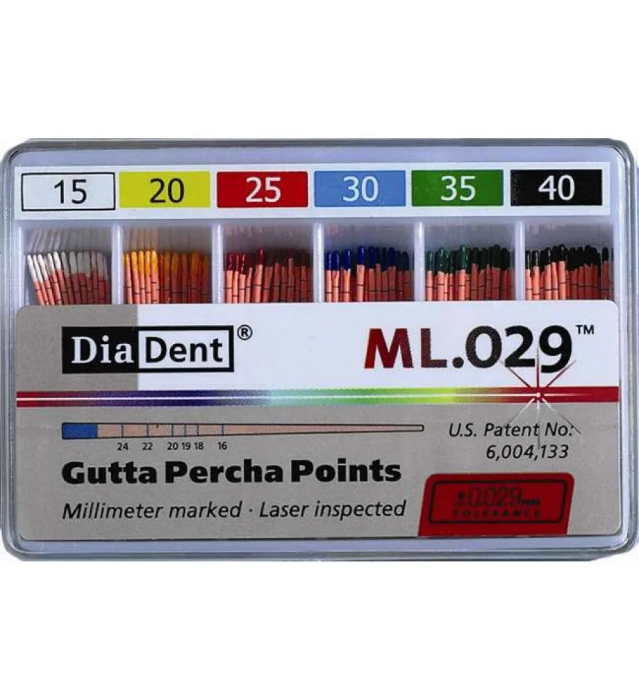 Diadent Gutta Percha Points 2% mdental