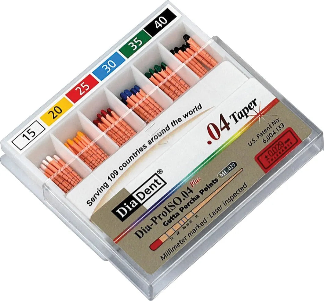 Diadent Gutta Percha Points 4% mdental