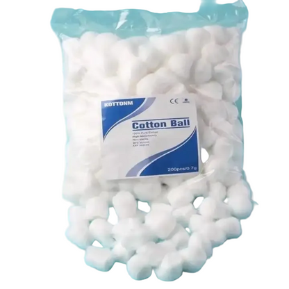 Capri Cotton Balls | Premium Absorbent Dental Cotton Balls | Soft, Lint-Free & Sterile | 500g Pack