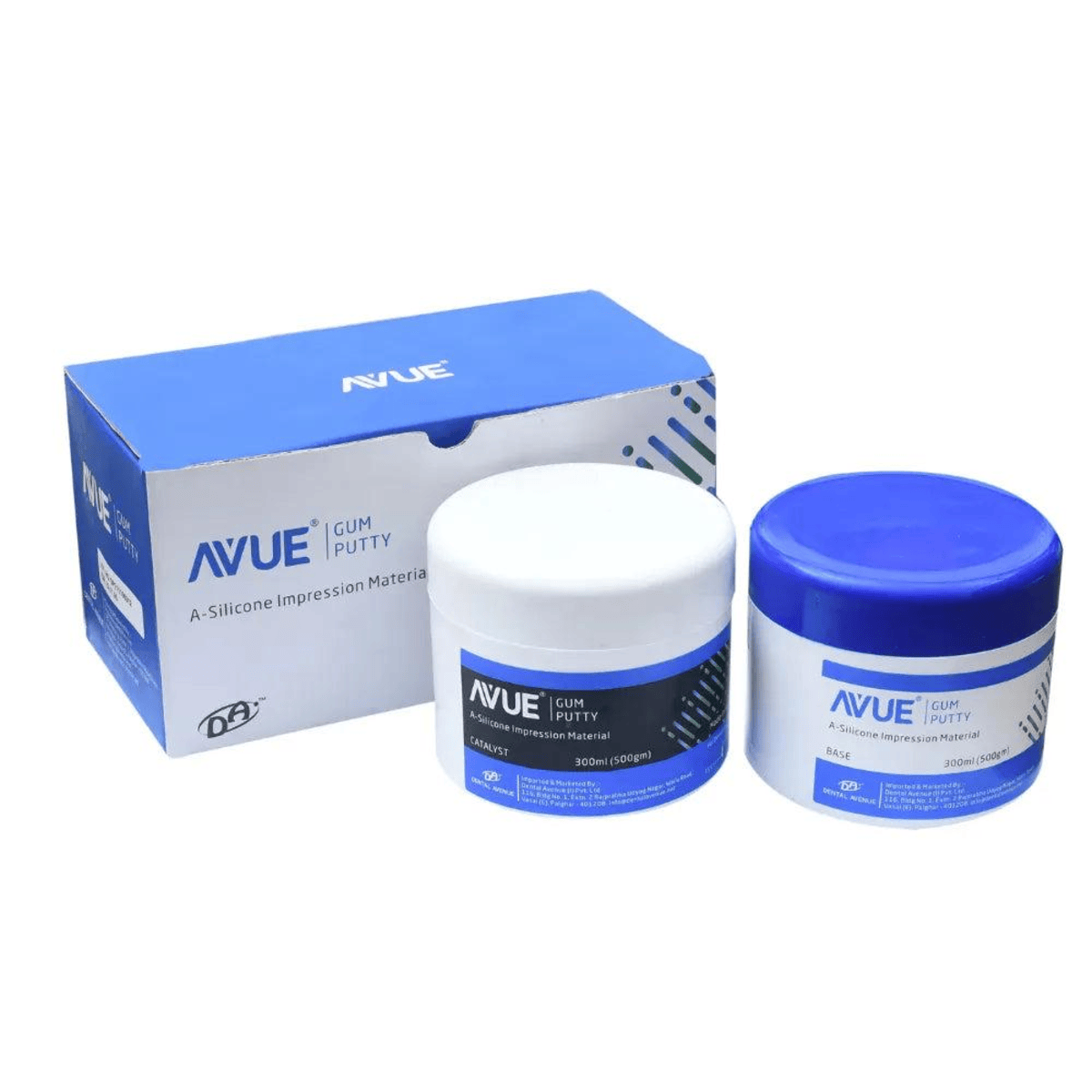 AvueGum Putty & Light Body | VPS Addition Silicone Impression Material Kit | High Precision Dental Impression Material