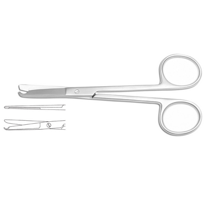 GDC Spencer Scissor for Suture Cutting Straight (S13) & Angular 13cm (S13A) | Dental Suture Removal Scissors