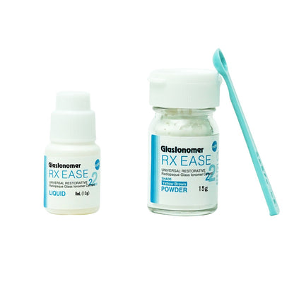 Shofu Glasionomer RX Ease Set GIC | Glass Ionomer Restorative Cement | Powder Liquid Kit |