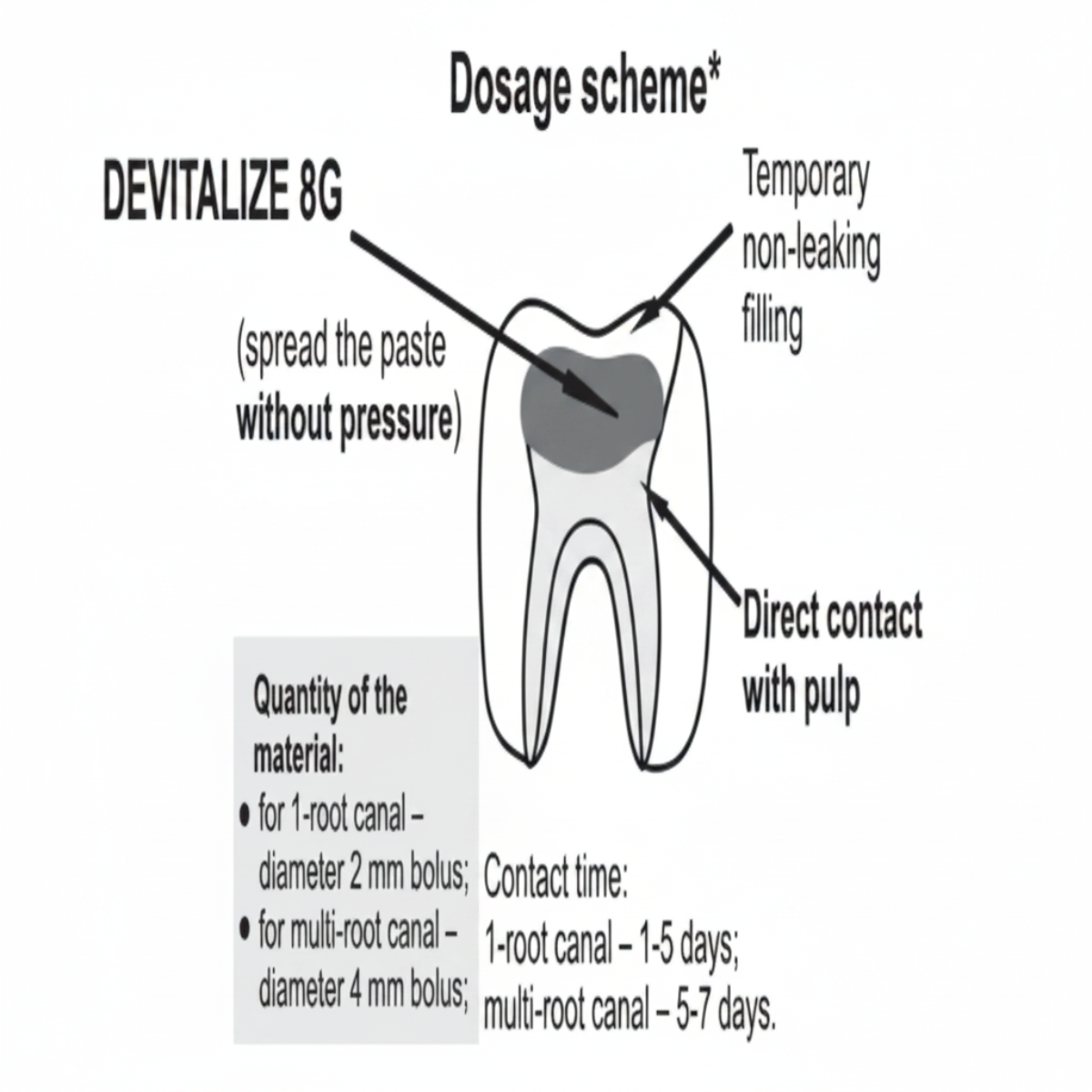 SafeEndo Devitalize Jar | Dental Devitalizing Paste for Pulp Devitalization | Endodontic Material