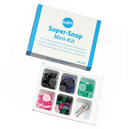 Shofu Super-Snap Mini Kit | Composite Finishing & Polishing System | Complete Dental Polishing Kit
