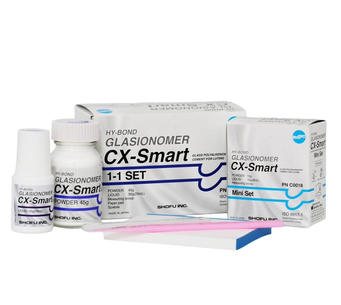Shofu Hy-Bond Glasionomer CX-Smart Luting Cement Set