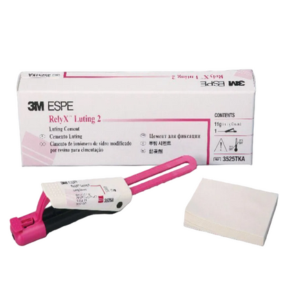 3M™ RelyX™ Luting 2 Single Clicker Pack | Resin-Modified Glass Ionomer (RMGI) Luting Cement | 11g Clicker Dispenser