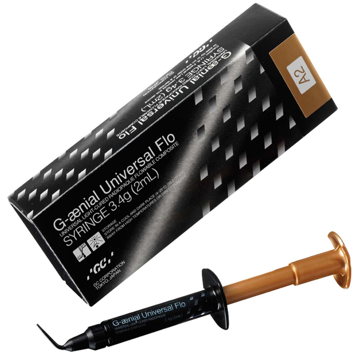 GC G-ænial Universal Flo | Light-Cured Flowable Nano-Hybrid Composite | Syringe |