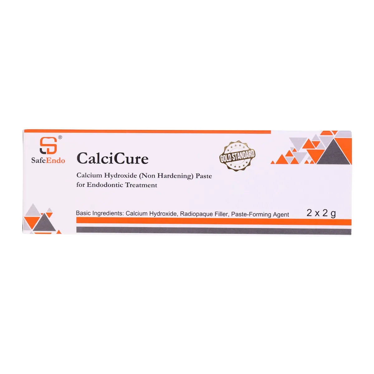 SafeEndo CalciCure | Calcium Hydroxide Root Canal Medicament Paste | Endodontic Treatment Material