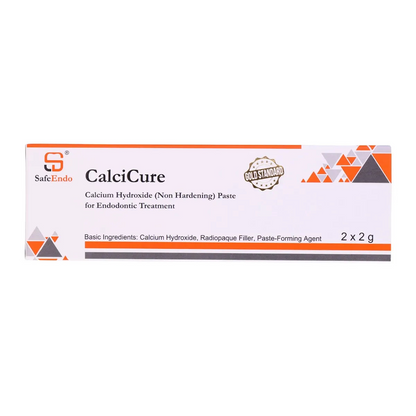 SafeEndo CalciCure | Calcium Hydroxide Root Canal Medicament Paste | Endodontic Treatment Material