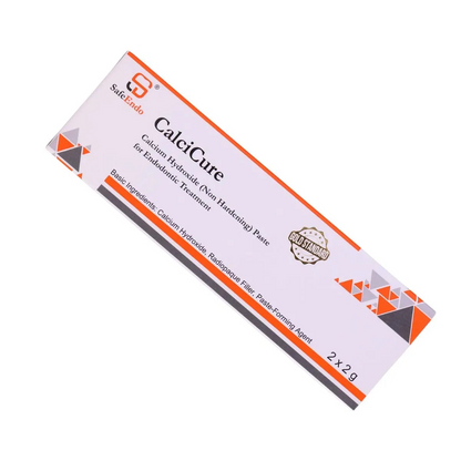 SafeEndo CalciCure | Calcium Hydroxide Root Canal Medicament Paste | Endodontic Treatment Material